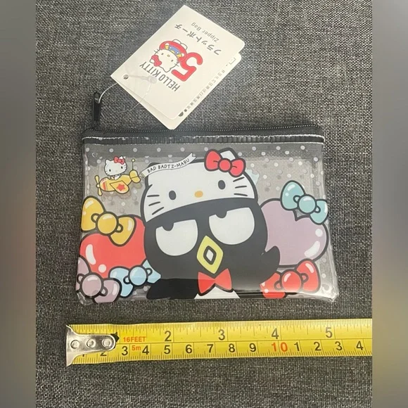 Bad badtz-maru zipper bag/pouch/wallet/card holder/coin purse/etc. - Picture 2 of 3